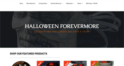 Desktop Screenshot of halloweenforevermore.com